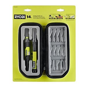 Select Locations: 14-Pc Ryobi Hobby Knife Set $19.95 + Free S&H
