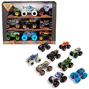 9-Piece Monster Jam 1:64 Scale Monster Truck Diecast Set $18 + Free Store Pickup