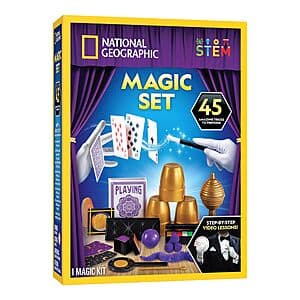 National Geographic Kids Magic Set w/ 45 Magic Tricks $22.40