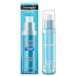1-oz Neutrogena Hydro Boost Hydrating Hyaluronic Acid Face & Neck Serum $8 w/ S&S