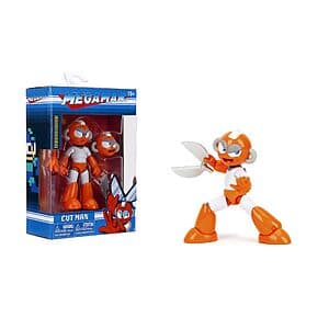 4" Jada Mega Man: Cut Man Action Figure w/ Accessories $10.05