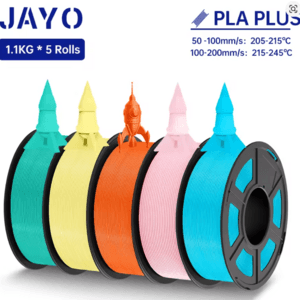 Jayo 5.5 kg (5x 1.1kg) 1.75mm PLA+ 3D Printer Filament (Various Bundles) $38 + Free Shipping