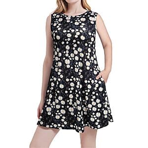 Scotamalone Women's Sleeveless Casual Tank Dress w/ Pockets (various) $4.95