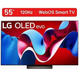 55" LG OLED55C4PUA C4 Series OLED evo 4K HDR 120Hz Smart TV (2024) $1069 + Free Shipping