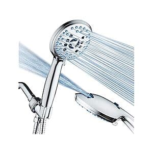 AquaCare High Pressure 8-Mode Handheld Shower Head (Chrome) $20 + Free Shipping w/ Prime