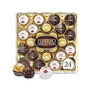 24-Ct Ferrero Collection (Assorted, 6.1-Oz) $5.60 & More + Free S&H w/ Prime