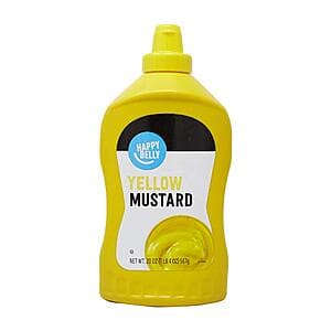 20oz Happy Belly Yellow Mustard $0.55 w/ Subscribe & Save