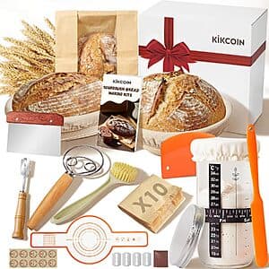 Prime Members: 13-Pc Kikcoin Sourdough Starter Kit $13.50 + Free S&H