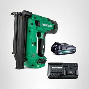 Metabo HPT MultiVolt 2" 18-Gauge Cordless Brad Nailer w/ Battery & Charger $89 + Free Shipping