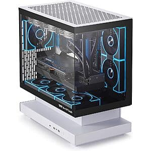 darkFlash FLOATRON F1 Micro-ATX Panoramic Floating PC Case (B&W Combo) $75.60 + Free S&H