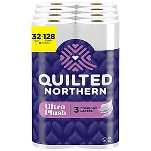 32-Count Quilted Northern 3-Ply Ultra Plush Mega Rolls Toilet Paper $23.85 w/ Subscribe & Save
