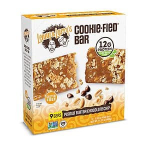 9-ct Lenny & Larry's Cookie-fied Protein Bar (Peanut Butter Chocolate Chip) $8.05 w/ S&S