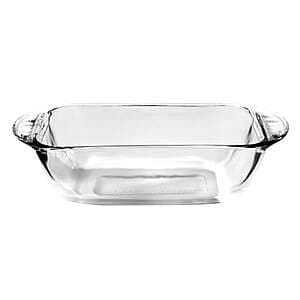 Select Walmart Locations: 1.5-Quart Anchor Hocking Glass Loaf Pan $4.20 + Free Store Pickup