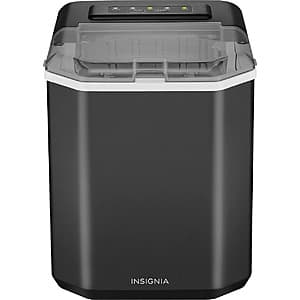16 lb Insignia Portable Bullet Cube Icemaker w/ Scoop & Scoop Holder (Black) $65 + Free Shipping