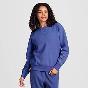 Champion Women's Fleece Pullover Sweatshirt (4 Colors) $15 + Free Store Pickup & More