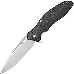 Kershaw Oso Sweet EDC Folding Pocketknife w/ Satin-Finished 3" Blade (Black) $20