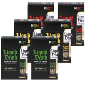 36-Pack Liquid Death Electrolyte Death Dust Hydration Powder (Various Flavors) $15 + Free Shipping