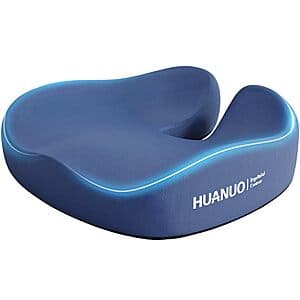 HUANUO Ergonomic Seat Cushion for Office Chair $15