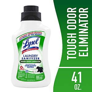 Select Walmart Stores: 41-Oz Lysol Tough Odor Eliminator Laundry Sanitizer Additive $1.70 + Free Pickup