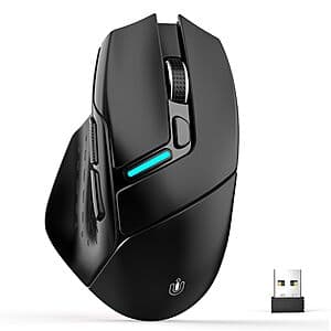 Uineer Tri-Mode Bluetooth / Wireless / Wired Mouse $11