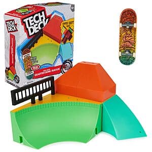 Prime Members: Tech Deck Quarter Bowl Ruckus X-Connect Park w/ Exclusive Fingerboard $2.35 + Free Shipping