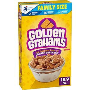 18.9-Oz General Mills Golden Grahams Cereal $2.10 w/ Subscribe & Save