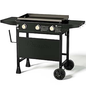 KingChii 3-Burner 28" Outdoor Flat Top Propane Griddle $178 + Free Shipping