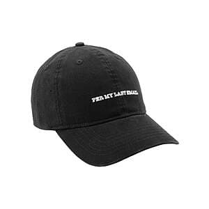 Time and Tru Per My Last Email Cotton Baseball Hat $2.50 + Store Pick Up