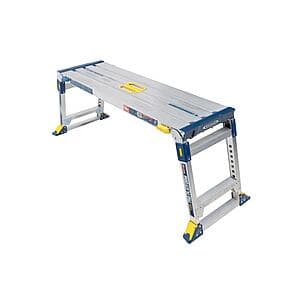 47" x 14" Werner Pro Linking Aluminum Platform (20" to 30" H, up to 300lbs) $99 + Free Store Pickup