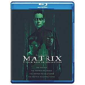 The Matrix 4-Film Déjà vu Collection (Blu-ray) $13 or less + Free S&H