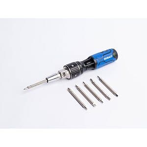 7-Piece Kobalt 12-in-1 Double Drive Ratcheting Multi-bit Screwdriver Set $11 + Free Store Pickup