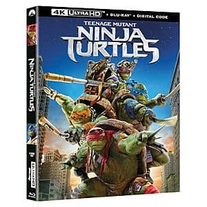 4K UHD Blu-rays: The Lost City $11.95, Teenage Mutant Ninja Turtles (2014) $8 & Many More