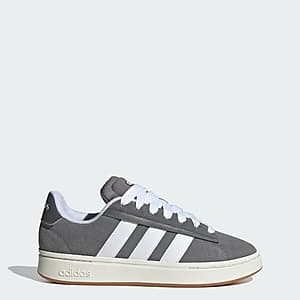adidas Men's Grand Court Alpha Shoes (Ltd Sizes, Grey Four / Cloud White / Off White) $25 + Free S&H
