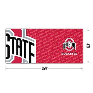 35.4" x 15.7" YouTheFan NCAA Logo Series Desk Pad (Pick Your Team) $13.40