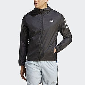 Men's adidas Own the Run Activewear Jacket (Black or Royal Blue) $22.50 + Free S/H