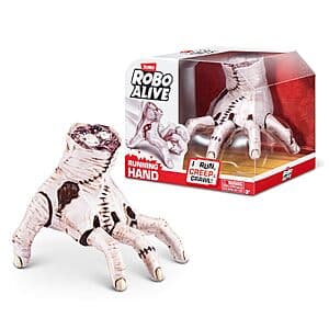 Zuru Robo Alive Robotic Running Crawler Hand Toy (Runs, Creeps & Crawls) $8