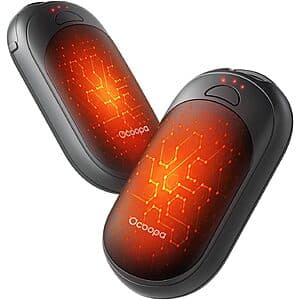 2-Pack Ocoopa UT3 Lite Rechargeable Magnetic Hand Warmers (Various Colors) $10 & More
