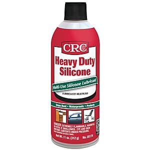 11-Oz CRC Heavy Duty Silicone Lubricant $3