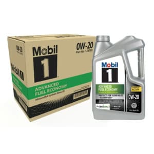 3-Pack 5-Qt. Mobil 1 Advanced Fuel Economy Full Synthetic Motor Oil (0W-20) $66.88 & More + Free Shipping