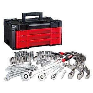 230-pc Craftsman Versastack Mechanics Tool Set w/ 1/4", 3/8" & 1/2" Ratchets $129 + Free S&H