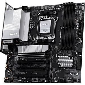 MSI PRO B850M-P WIFI AMD Micro ATX MB + 512GB Team Group T-FORCE G50 M.2 SSD $150 + Free S&H