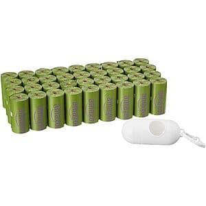 540-Ct Amazon Basics Dog Poop Bags w/ Dispenser & Leash Clip (Lavender Scented) $7.20 w/ Subscribe & Save