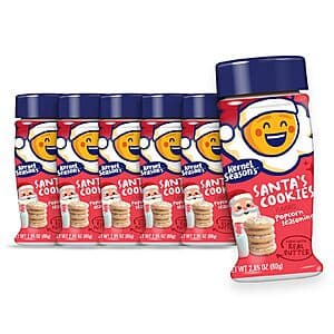 6-pk 2.85-oz Kernel Season's Popcorn Seasoning (Santa's Cookies) $5.70 w/ S&S