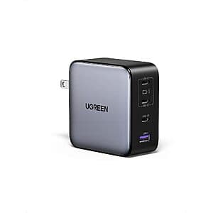 4-Port UGREEN Nexode Up to 200W GaN USB-C Wall Charger w/ Foldable Plug $65 + Free S&H