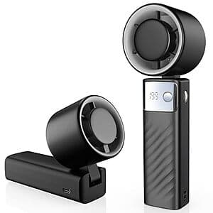 Prime Members: YOSHENMO Portable USB-C Handheld Turbo Fan w/ Adjustable Speed $6 + Free S&H