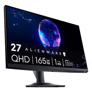 27" Alienware AW2724DM 2560x1440 165Hz IPS FreeSync Gaming Monitor $200 + Free Shipping