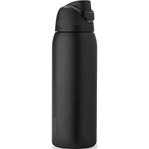 40-Oz Owala FreeSip Insulated Stainless Steel Water Bottle w/ Straw (Very, Very Dark) $32.50