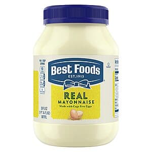 30oz Best Foods Real Mayonnaise $2.25 w/ Subscribe & Save