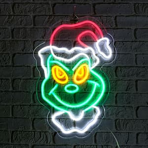 Ruz LED Light Up Wall Decor Plaque (2 Signs) $10.20