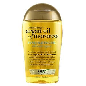 3.3-Oz OGX Renewing + Argan Oil of Morocco Penetrating Hair Oil Treatment $3.80 w/ Subscribe & Save